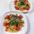 みぽぽ37's cooksnap of when they made 冷凍塩サバdeアクアパッツァ★解凍なし.