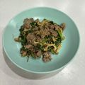ゆりYO船長's cooksnap of when they made 牛肉と空芯菜のオイスターソテー.