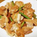 vabochan's cooksnap of when they made 激うま！にんにくの芽と鶏肉の甘辛炒め！.