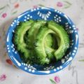 mmameco's cooksnap of when they made ゴーヤー(苦瓜)のらっきょう酢漬.