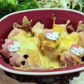 ゆけり３兄弟's cooksnap of when they made 魚肉ソーセージチーズ焼き.