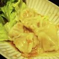 なち☆★'s cooksnap of when they made 水餃子～油淋鶏のたれがけ～.