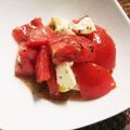ふか谷's cooksnap of when they made トマトとモッツァレラチーズのサラダ.