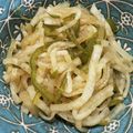 mぱなんが's cooksnap of when they made しなびた大根とピーマンのきんぴら風.