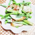 めみたん☆'s cooksnap of when they made 簡単♪　竹輪と隠元のマヨ醤油炒め.
