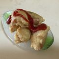 papikun's cooksnap of when they made アメリカンドッグのおやつ(身内専用).