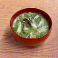 島子☆'s cooksnap of when they made きのこ満載！お味噌汁　きのこ汁.