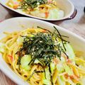 ryumi58's cooksnap of when they made ランチに*桜海老とキャベツのパスタ*.