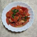 ガーベラ32's cooksnap of when they made これだけトマトマリネ.