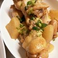 chocoraママ's cooksnap of when they made 手羽元と大根の味噌煮☆圧力鍋で.