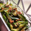 ぷぺこ's cooksnap of when they made ♪きゅうりオクラ大葉のごま油和え♪.