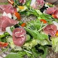 ハロハロ's cooksnap of when they made 生ハムとトマトのリースサラダ.