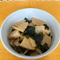 まこさんど's cooksnap of when they made たけのことわかめの炒め煮　作り置きにも！.