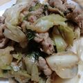 ゆままやたん's cooksnap of when they made 豚こまキャベツと大葉のごま味噌炒め.