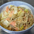 ミニーちゃんこ's cooksnap of when they made 簡単♡鮭ともやしのバターポン酢炒め♡.