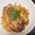 ゆずこゆず's cooksnap of when they made 茄子の蒲焼丼.
