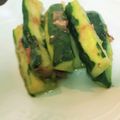 daeri's cooksnap of when they made おばけキュウリ救済＊すぐ美味！中華風漬物.