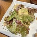 zipnzippy's cooksnap of when they made 予想を上回るよ～♪レタスとバナナのサラダ.