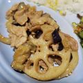 ゆきちん121212's cooksnap of when they made 話題入り☆なすとれんこんと豚バラみそ炒め.