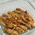 きたまき3's cooksnap of when they made 鶏手羽中の甘辛煮.