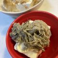 yu🐓's cooksnap of when they made 簡単おつまみ☆マヨとろろ昆布①deやっこ.