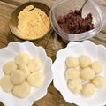 ShOkOtArO✰'s cooksnap of when they made 簡単お月見デザートフワフワ豆腐白玉白玉粉.