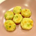 悠LOVE航's cooksnap of when they made 焼くからヘルシー☆枝豆コーンポテト♪.