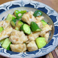 まいもちくま's cooksnap of when they made 鶏むね肉ときゅうりの梅さっぱり炒め.