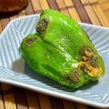 まいもちくま's cooksnap of when they made スペイン”料理の鉄人”チーズinピーマン.