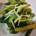ハニイとムサシ's cooksnap of when they made レンジで簡単♪小松菜のポン酢 からし和え.