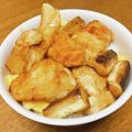 vabochan's cooksnap of when they made 鶏むね肉で☆焼き鳥丼☆.