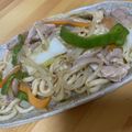 conachan's cooksnap of when they made 焼きうどん！.