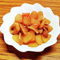 ☆魔矢☆'s cooksnap of when they made 油揚げと大根の炒め煮.