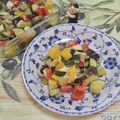 みかかめ's cooksnap of when they made うちの味☆夏野菜たっぷりと♪バジルマヨ♪.