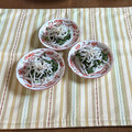 yesmama's cooksnap of when they made モロヘイヤのしらすの和え.