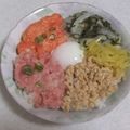 きらり流れ星's cooksnap of when they made 温玉がいいねっ♬夏のネバネバ丼。.