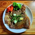 かるぼスパ's cooksnap of when they made 安いステーキ肉を簡単に美味しく焼く焼き方.