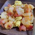 risujima's cooksnap of when they made 海老入りトマトと卵の炒め合わせ.