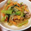 ばたみそーぱん☆'s cooksnap of when they made 節約！レンジで簡単！チャプチェ.