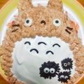 まゆー♪'s cooksnap of when they made 簡単❤トトロの立体キャラケーキ❤.