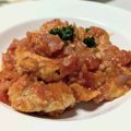 mielle's cooksnap of when they made サンタの贈り物＊鶏肉のシンプルトマト煮.
