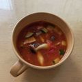 ラリー＆サラ's cooksnap of when they made 完熟トマトでミネストローネ♪.