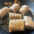 kumi2014's cooksnap of when they made お弁当の定番！ごぼうの肉巻き.