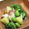 hitomi_y's cooksnap of when they made 【セブン】タコとブロッコリーバジルサラダ.