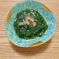 コムギ大好き's cooksnap of when they made 簡単美味しい【モロヘイヤのわさび醤油浸し.
