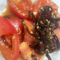 mayutoto's cooksnap of when they made トマトの昆布和え.