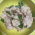 クックAL94XE☆'s cooksnap of when they made 豚しゃぶとピーマンのコクマヨ和え.