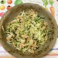 おはなすき's cooksnap of when they made 塩昆布と穂先メンマの✿春キャベツサラダ✿.