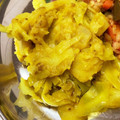 ぽぽりん's cooksnap of when they made キャベツとジャガイモのサブジ（野菜炒め）.