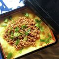 花時計咲いた's cooksnap of when they made 豚ひき肉で♡簡単そぼろご飯♡（二色丼）.